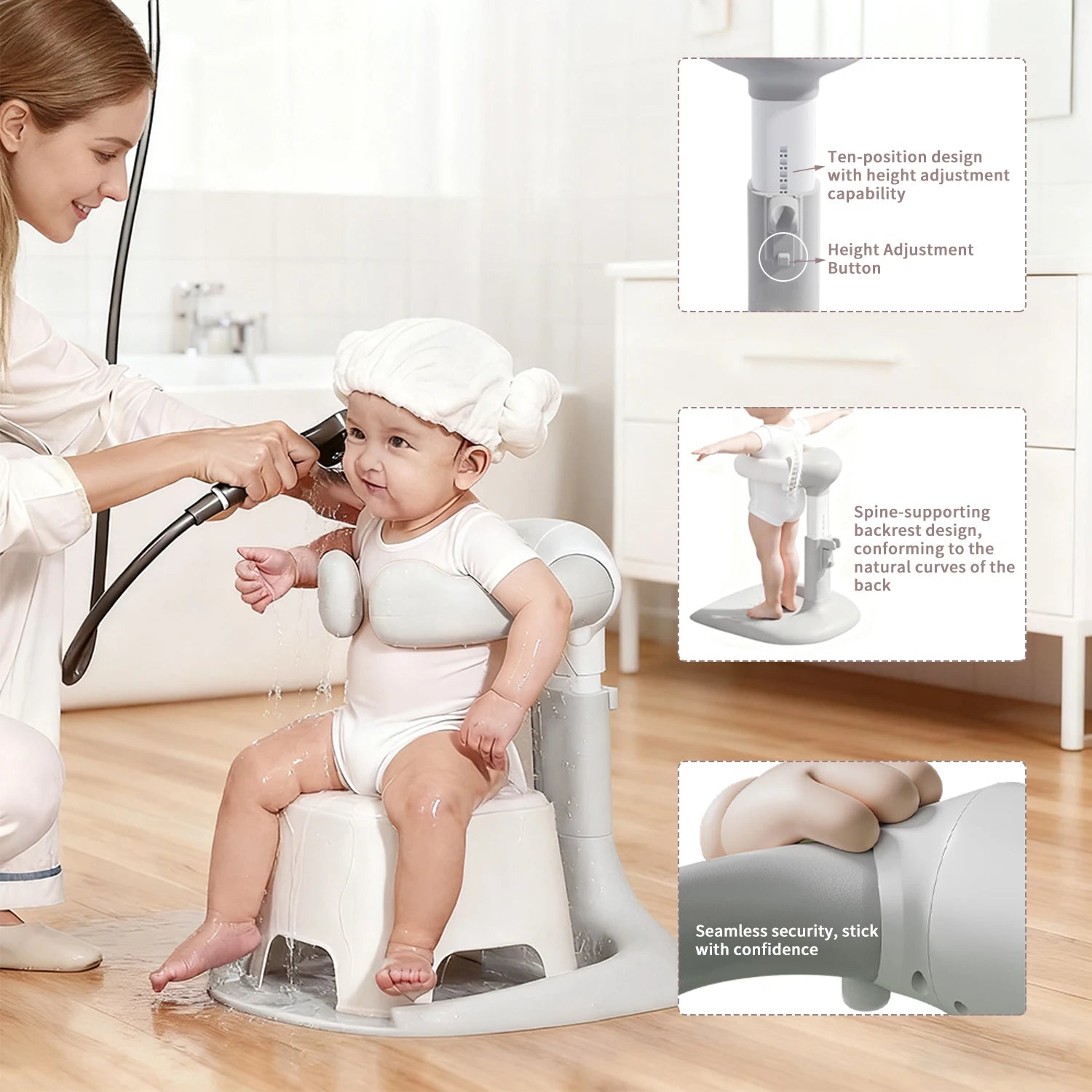 SecureFit Baby Bath Support